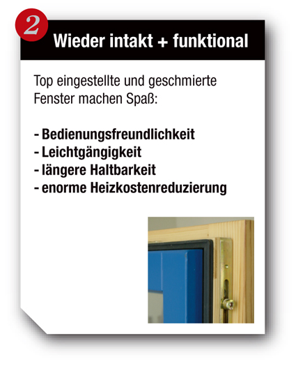 Top eingestellte und geschmierte Fenster machen Spa