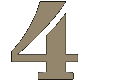 Rotierende 4 aus Logo